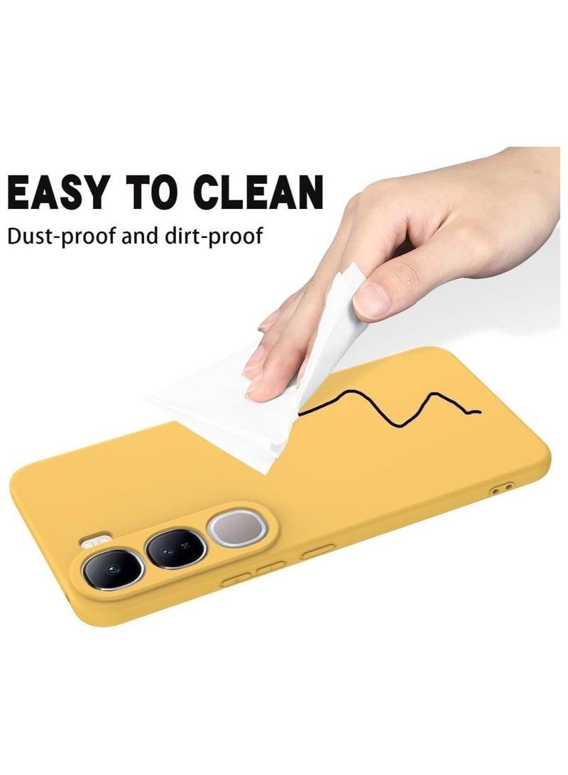 general Silicone Case Compatible with VIVO V40 Lite 5G, Soft-Touch, Shockproof, DustProof, Antiskid Full Body Protection Cover with Lanyard Wrist Strap for VIVO V40 Lite - Image 5