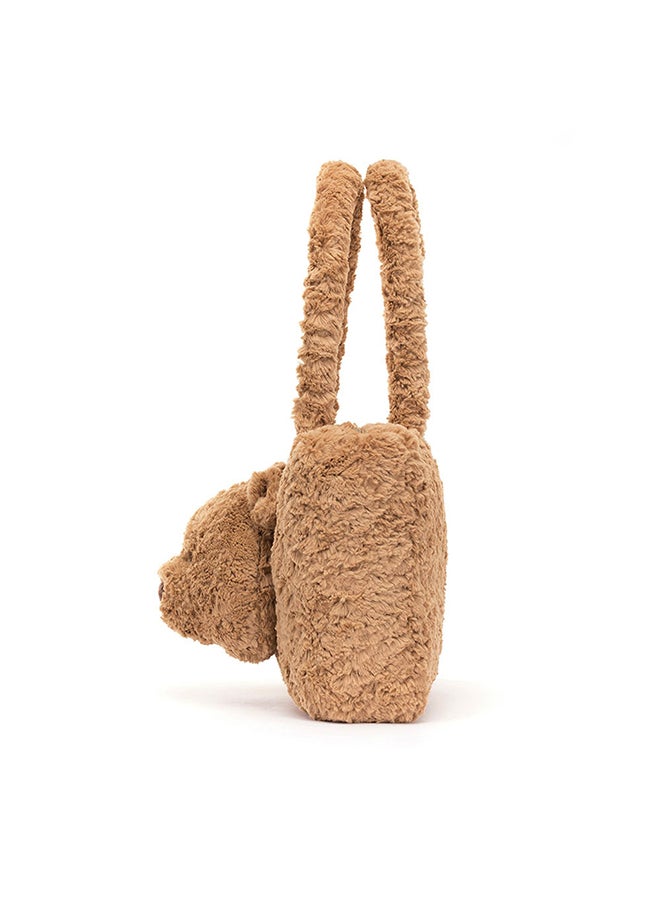 Jellycat Bartholomew Bear Tote Bag 24 cm, Soft Teddy Bear Handbag with Handles, Plush Carry Bag for Kids & Fans - Image 2