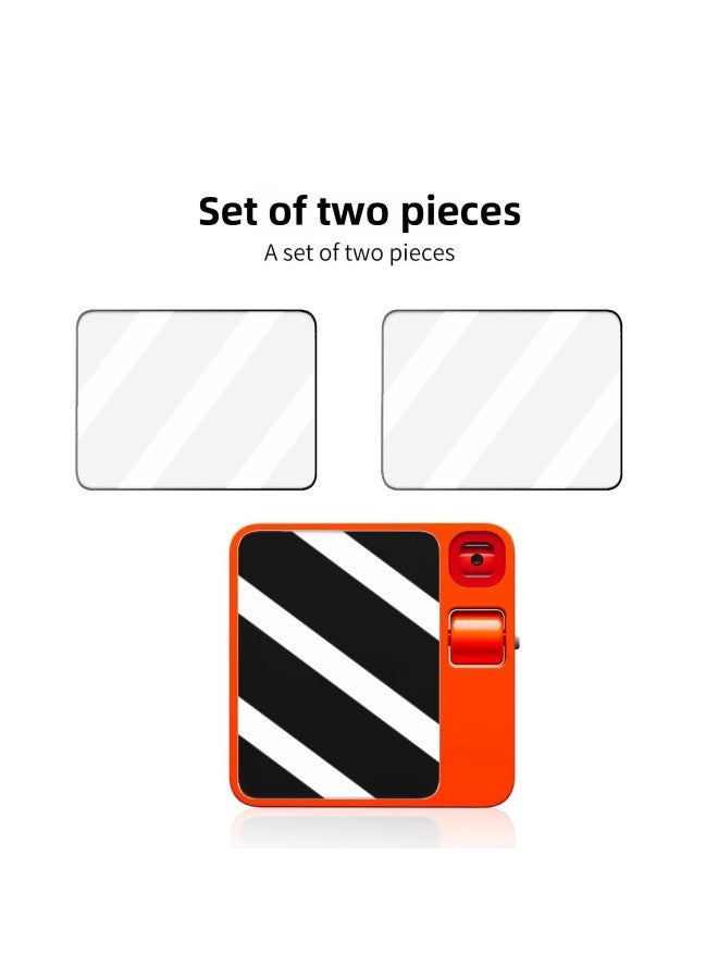 عام ملحقات معدات الذكاء الاصطناعي للكمبيوتر المحمول أرنب R1، طبقة حماية عالية الوضوح للحيوانات الأليفة قطعتين- اللون: شفاف - Image 2