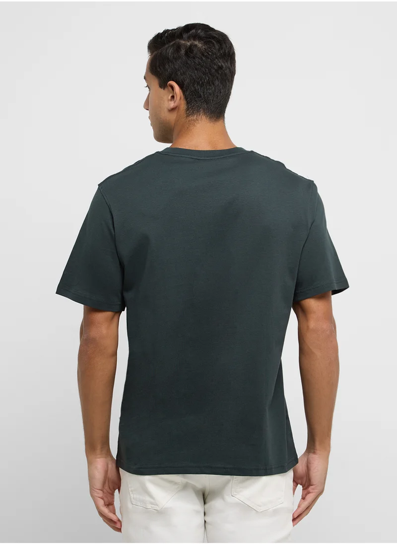 JACK & JONES Logo Crew Neck T-Shirt