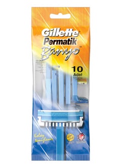 Gillette Gillette Permatik Banyo Razor 10 Pack  - Image 1