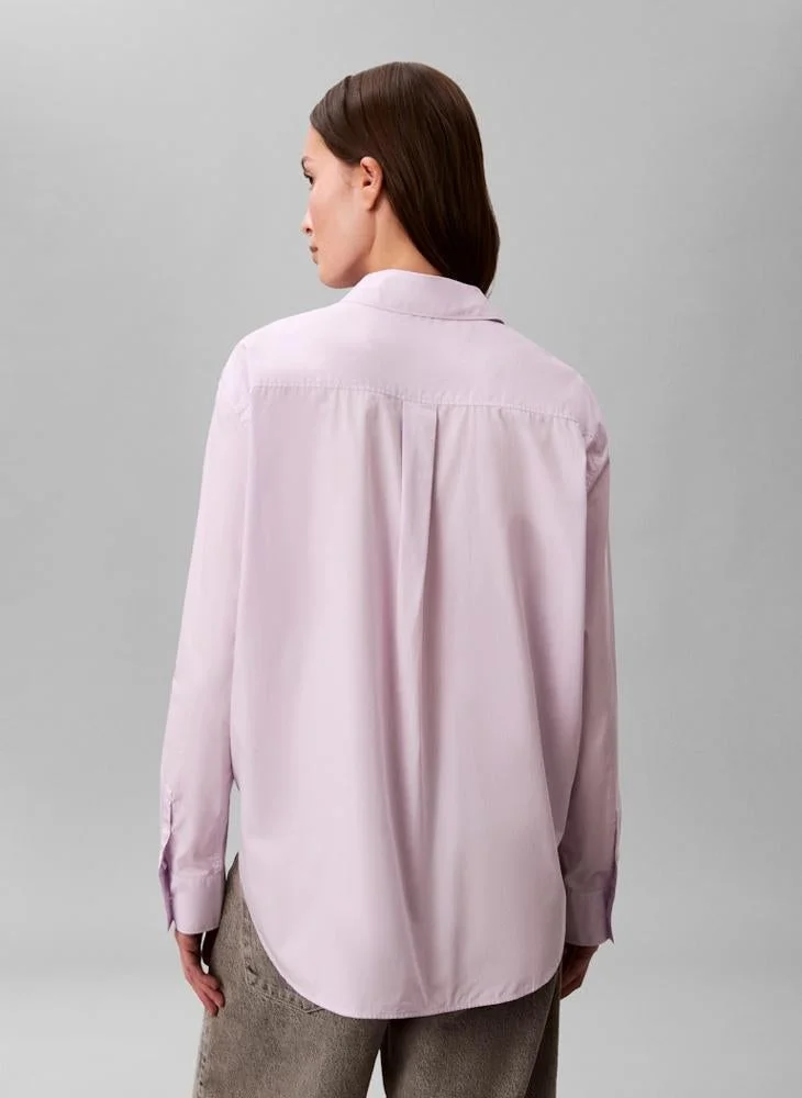 Calvin Klein Jeans Cotton Poplin Relaxed Shirt