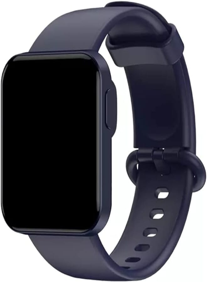 Dado Replacement Silicone Band compatible with Mi smart watch lite, solid color band