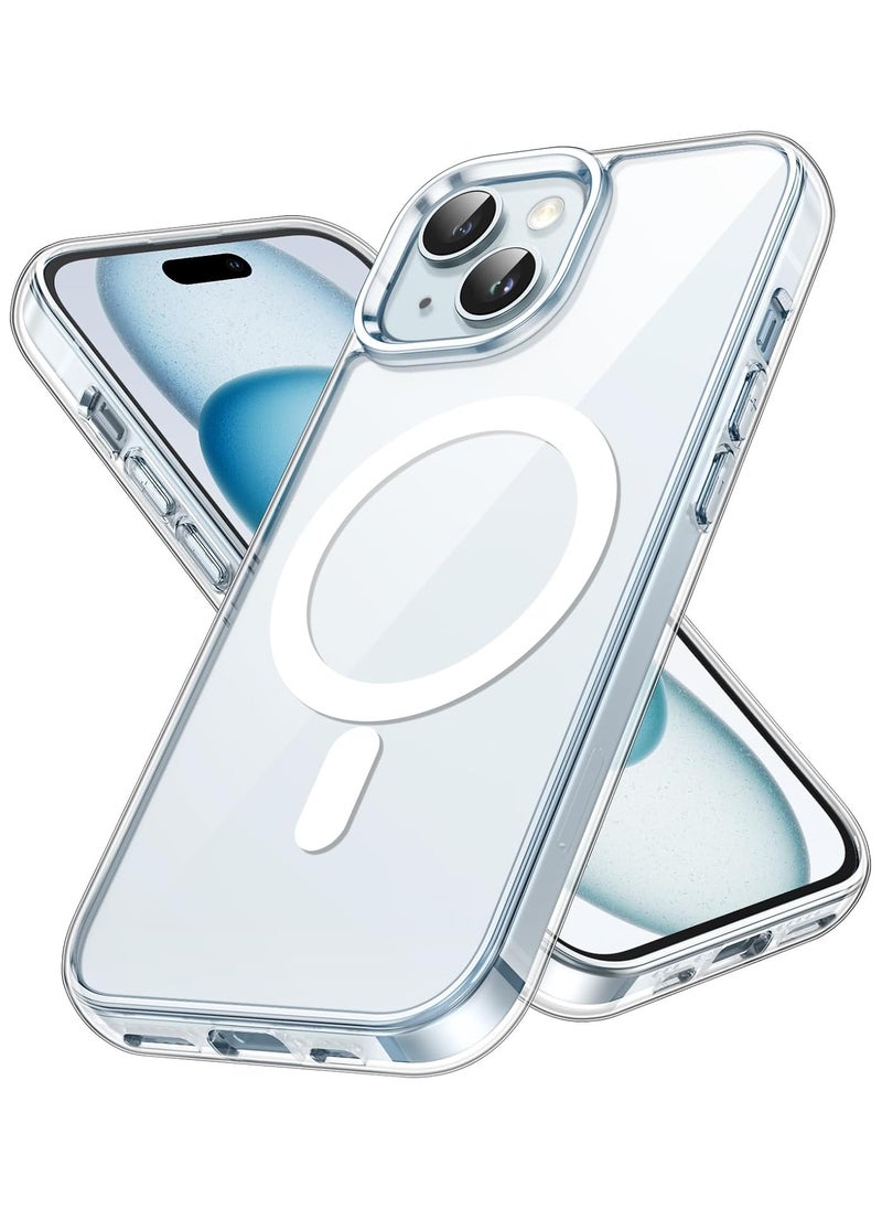 Generic - Protection Case Cover With Magsafe for iPhone 15  Clear - Image 1