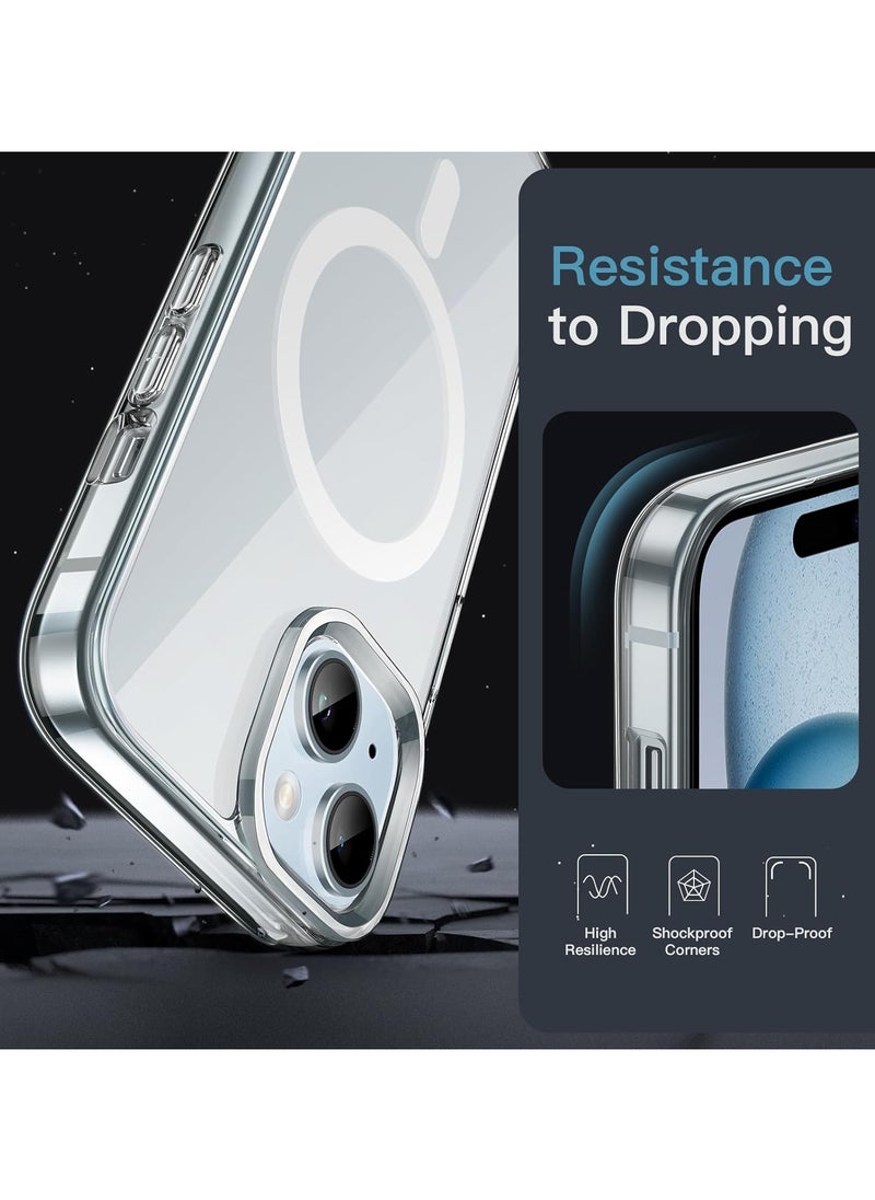 Generic - Protection Case Cover With Magsafe for iPhone 15  Clear - Image 1