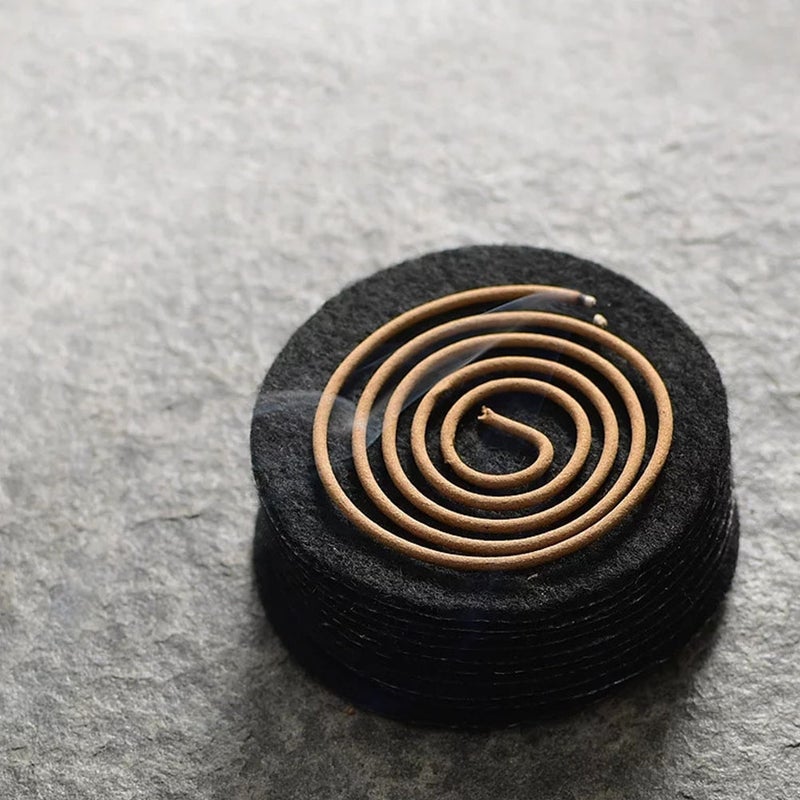 20pcs Fireproof Incense Cone Mats Fireproof Supplies High-temp Resist Censer Mat - Image 2