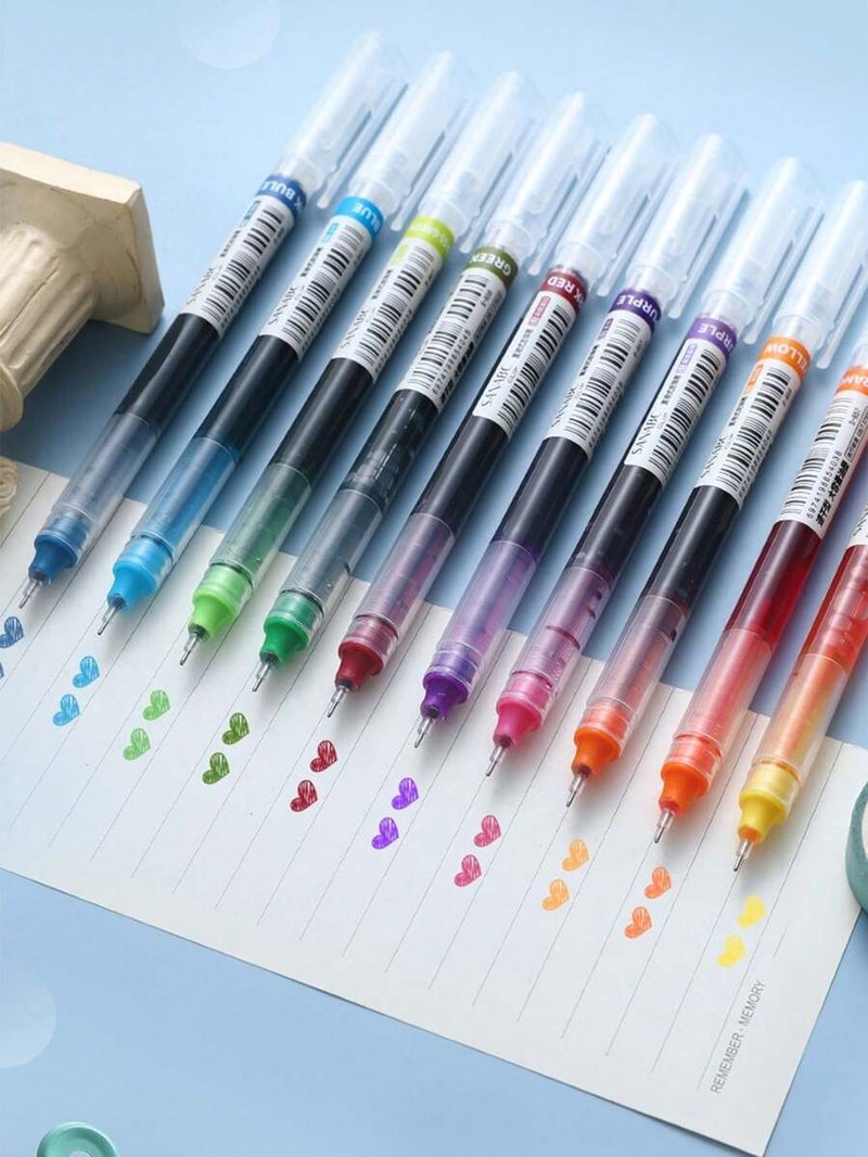 Shein 20/15/10/5/1 Mixed Color Gel Pens, Portable Rollerball Pens with Simple Design - Perfect for Office, School & Back to School - Image 3