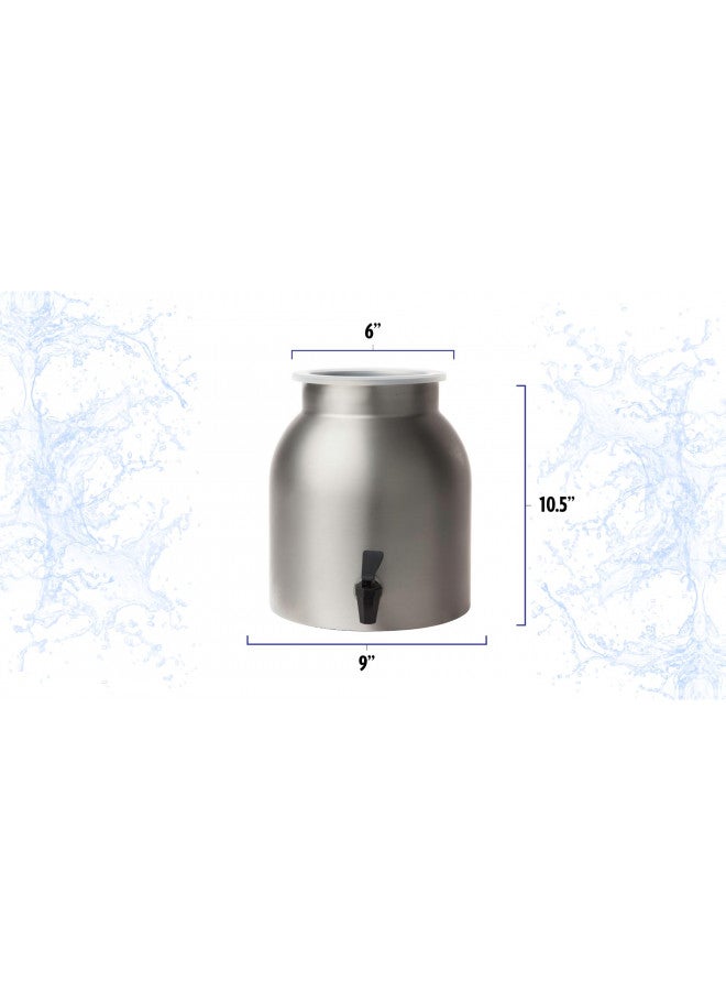 New Wave Enviro Stainless Steel Water Dispenser, 2.2-Gallon(single) - Image 2