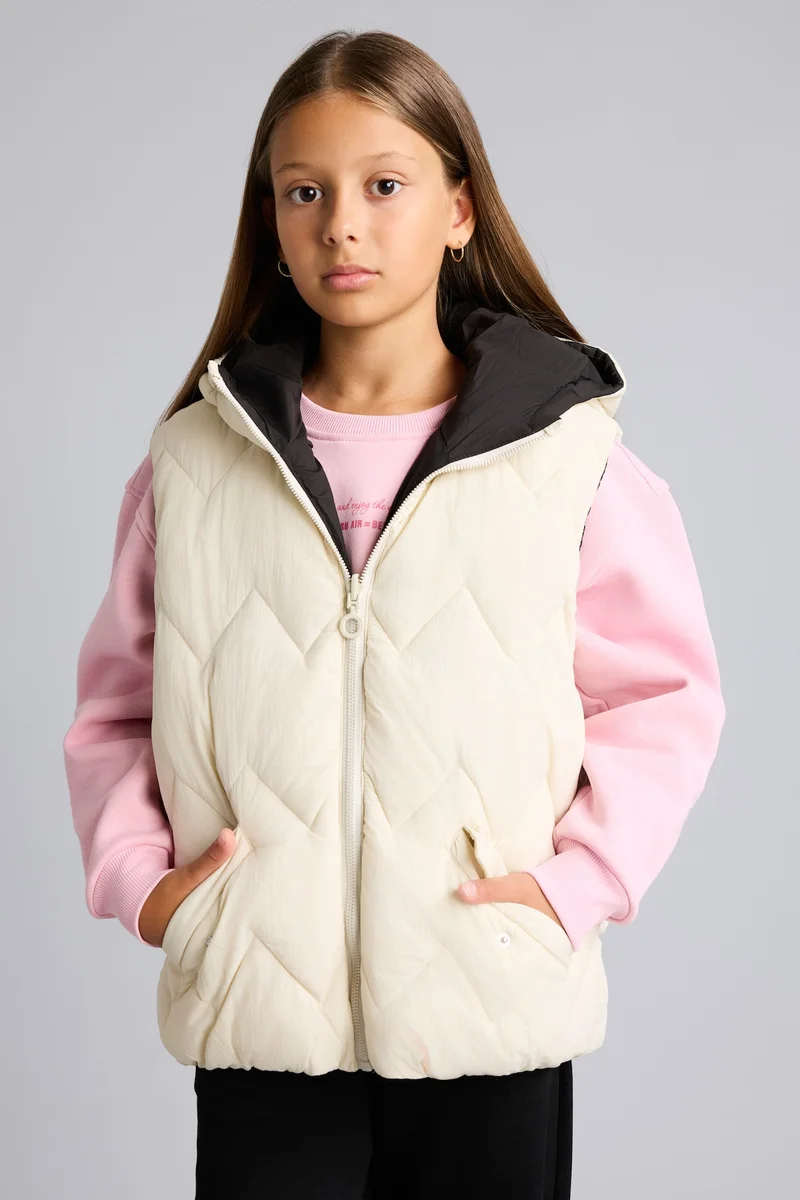 ديفاكتو Girl Hooded Vest