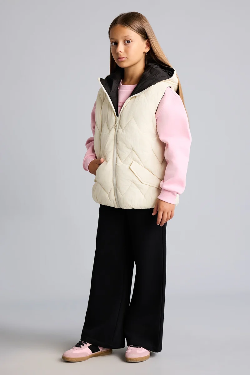 ديفاكتو Girl Hooded Vest