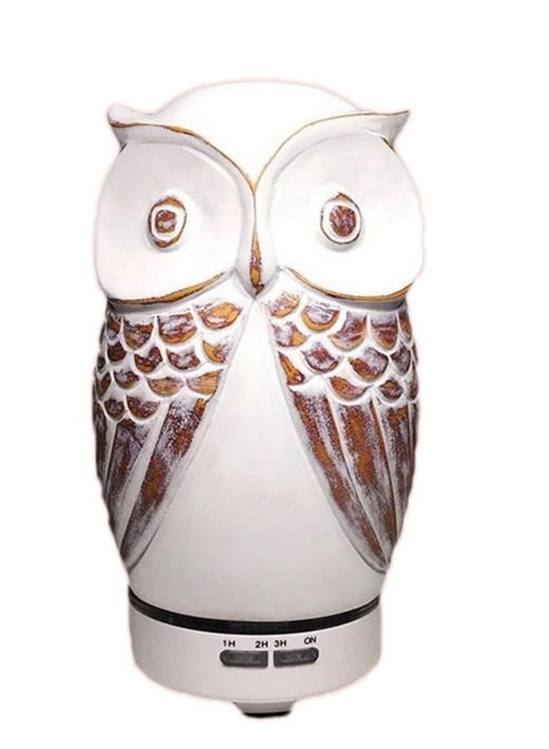 Mevecco Diffuser, 120 ml Humidifier,Essential Oil Diffuser for Aromatherapy, 4 Timer Setting, Waterless Auto-Off, 6 -Color 2-Brightness RGB LED Lights - Image 1