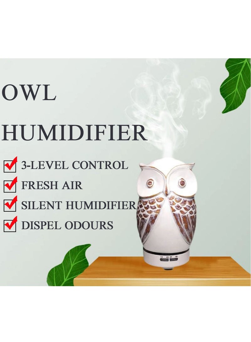 Mevecco Diffuser, 120 ml Humidifier,Essential Oil Diffuser for Aromatherapy, 4 Timer Setting, Waterless Auto-Off, 6 -Color 2-Brightness RGB LED Lights - Image 2