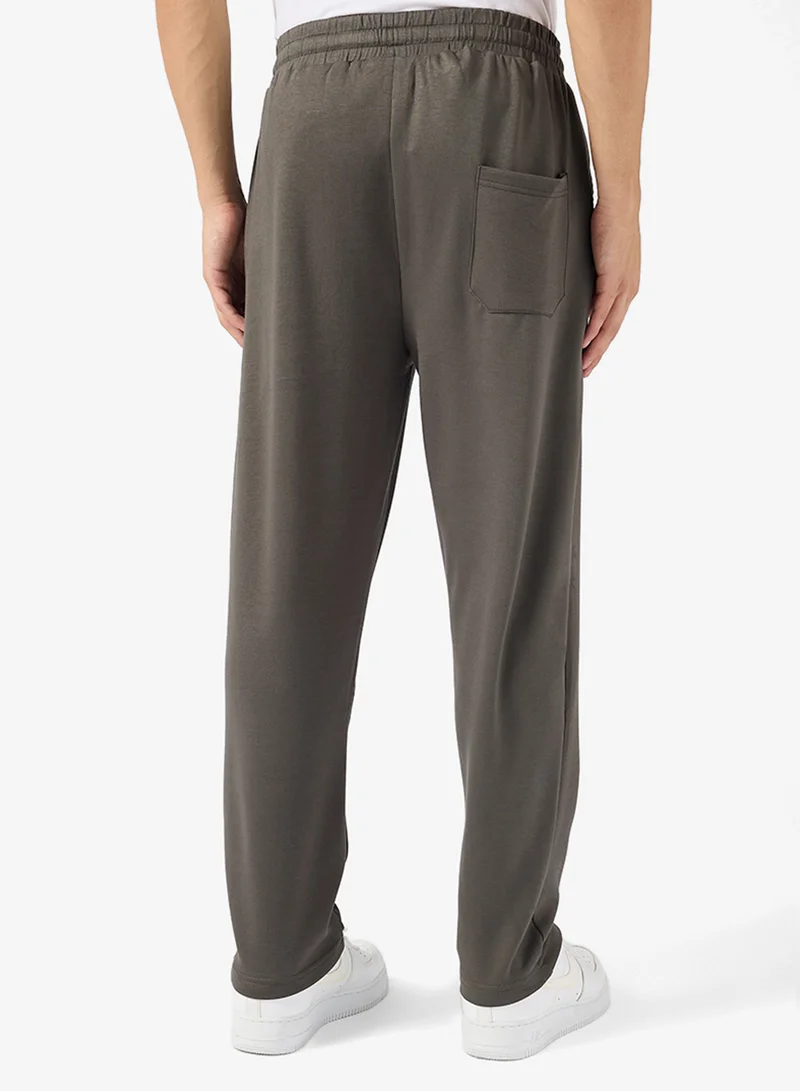 Seventy Five Basics Relaxed Fit Emblem Joggers
