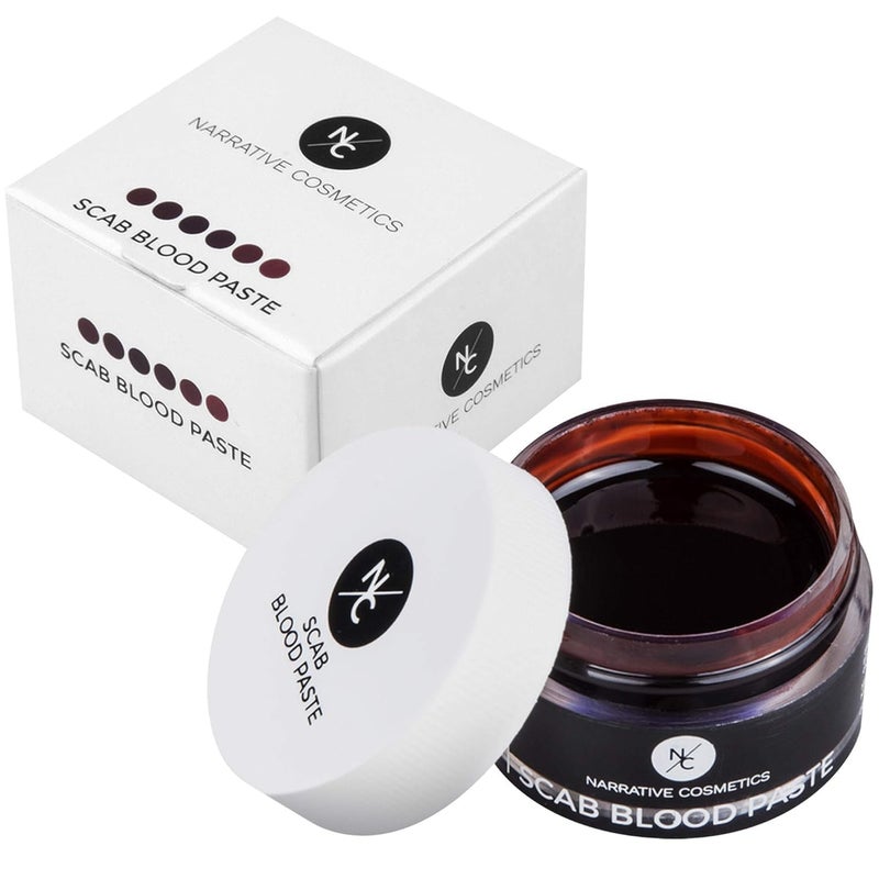 Narrative Cosmetics SFX Scab Blood Paste Realistic Makeup for Theatrical Cuts Wounds Stage Film and Costume Effects 141oz 40gm