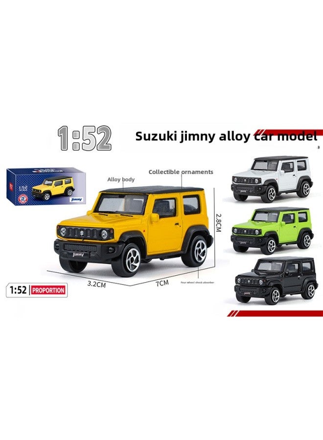 Genuine License 1:64 Land Rover Range Rover Subaru Suzuki Alloy Car Model Ornaments Toy Wonder Art-Color:Csh 410188     1:52 Suzuki Jimny (2021)  - Image 1
