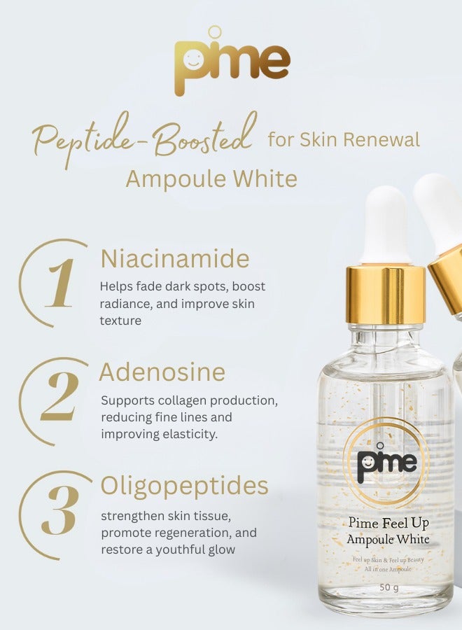 pime Niacinamide Brightening Serum 50g x2 – 24K Gold Infused Anti-Aging & Dark Spot Correcting Face Serum for Even Skin Tone, Radiance & Hydration - Image 3