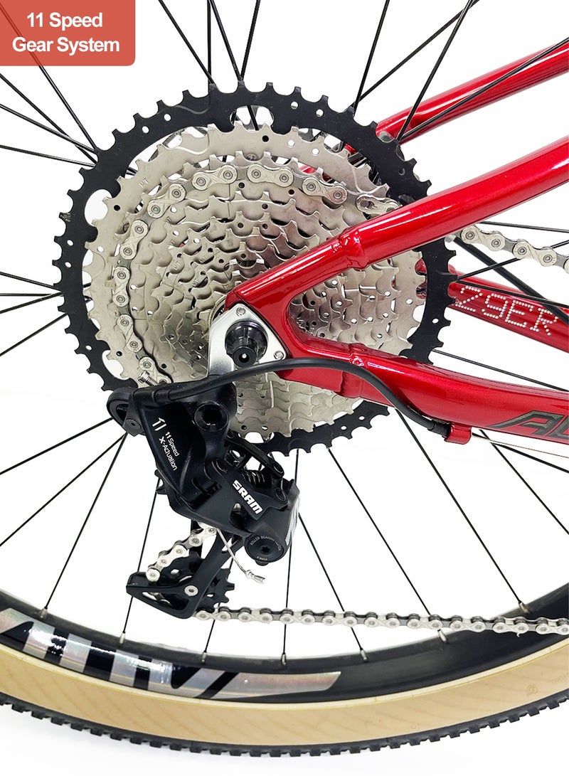 Sunpeed ACE 29ER XC Mountain Bike 19" Aluminium Frame (483 mm) with 11 Speed Lightweight Cross Country MTB - Image 2