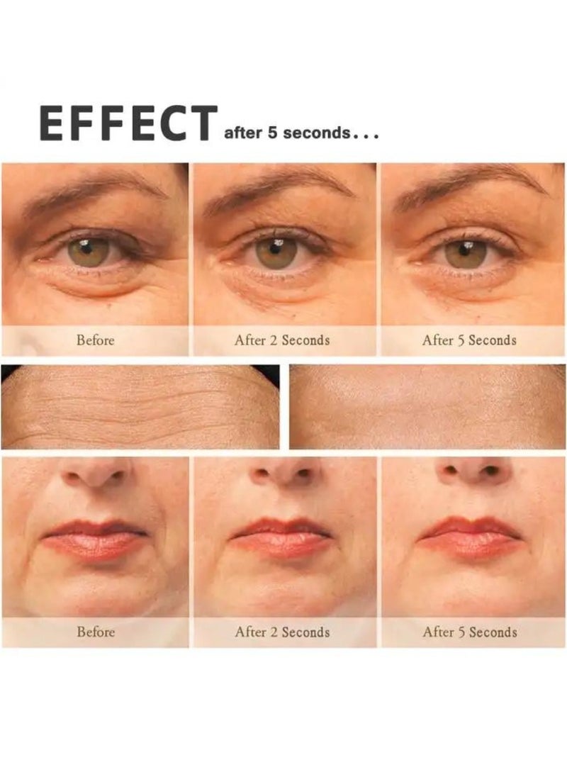 AuQuest - 5 Seconds Instant Wrinkle Remover Removes Wrinkles and Puffiness of Eyes with Hydration Twenty One Peptide Anti Wrinkle Eye Cream Hydrating Eye Cream for Anti Aging Reduce Wrinkles 5g - Image 1