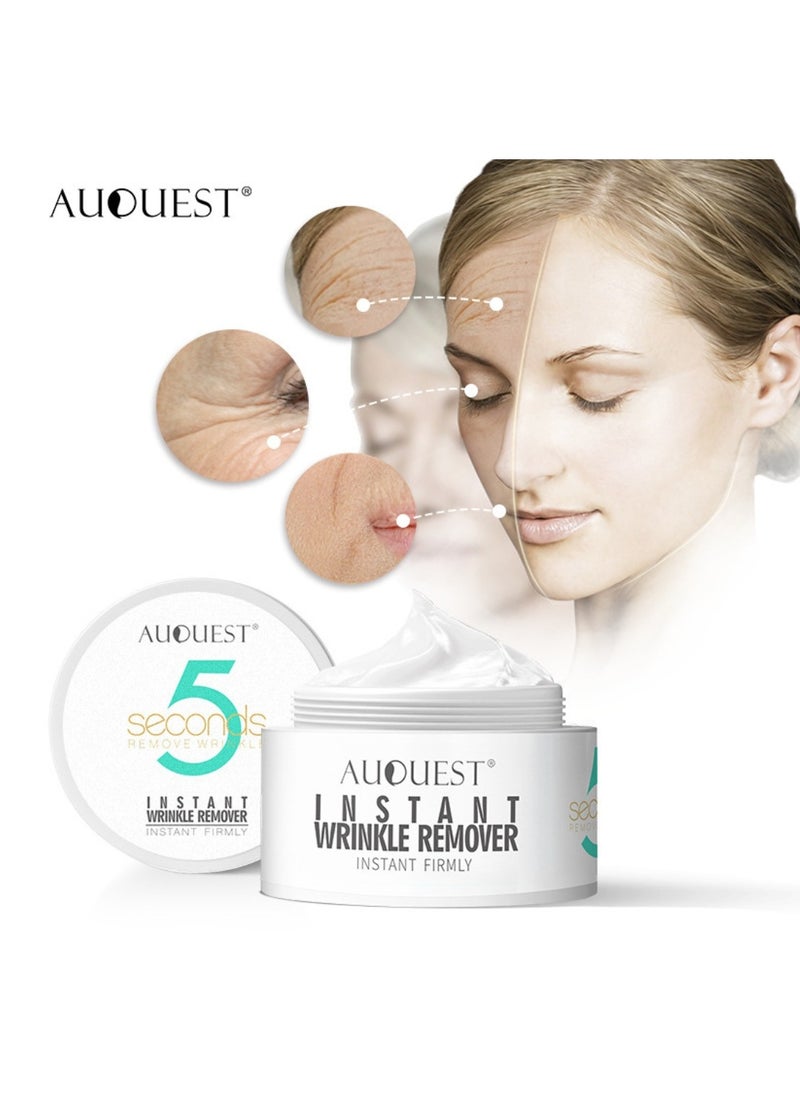 AuQuest - 5 Seconds Instant Wrinkle Remover Removes Wrinkles and Puffiness of Eyes with Hydration Twenty One Peptide Anti Wrinkle Eye Cream Hydrating Eye Cream for Anti Aging Reduce Wrinkles 5g - Image 1