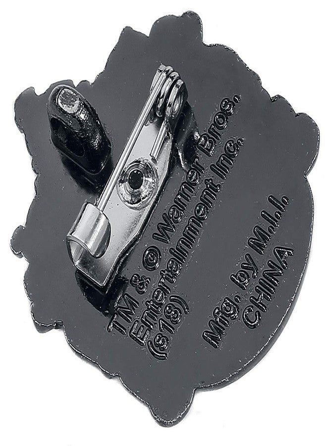 هاري بوتر دبوس طية صدر السترة من البيوتر بشعار مدرسة سليذرين من هاري بوتر - Image 3