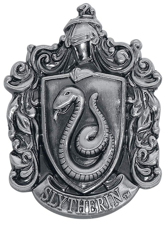 هاري بوتر دبوس طية صدر السترة من البيوتر بشعار مدرسة سليذرين من هاري بوتر - Image 2