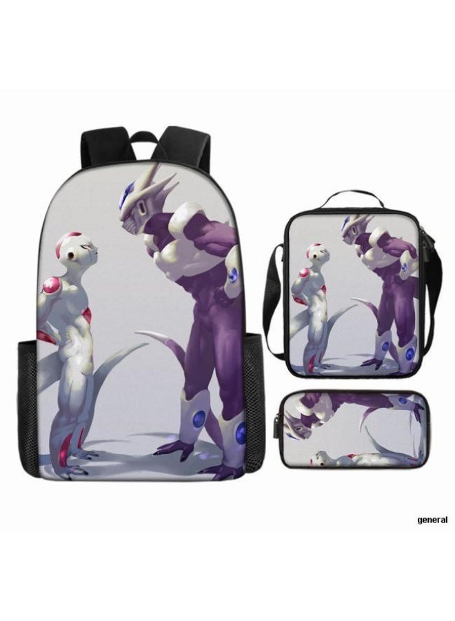 عام حقيبة ظهر مطبوعة عالمية مشتركة - مجموعة حقائب ظهر من ثلاث قطع (متوفرة للطلاب والأطفال والأصدقاء في النزهايات وتسلق الجبال وما إلى ذلك) - 40 - Image 1