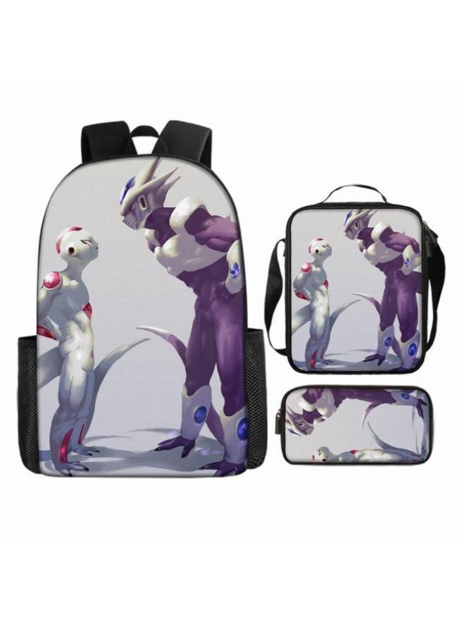 عام حقيبة ظهر مطبوعة عالمية مشتركة - مجموعة حقائب ظهر من ثلاث قطع (متوفرة للطلاب والأطفال والأصدقاء في النزهايات وتسلق الجبال وما إلى ذلك) - 40 - Image 2