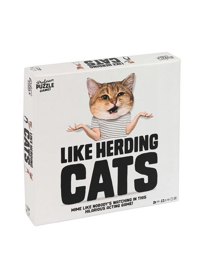 Professor Puzzle Like Herding Cats -The cat-astrophic Acting Game! - Image 1