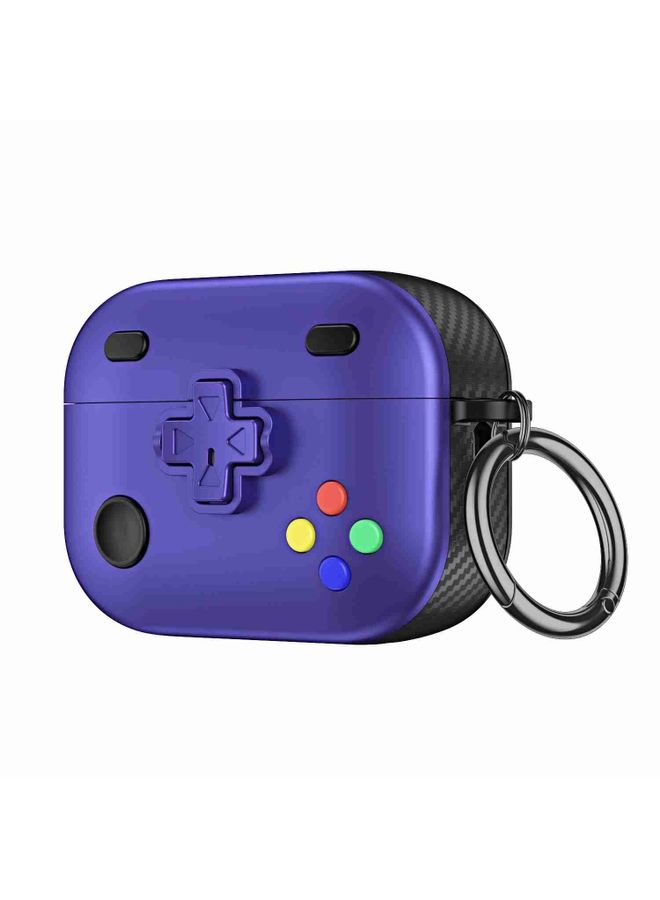 Raxoom Case Cover For AirPods 3 Game Console Shape Wireless Earphones Protective Case Purple