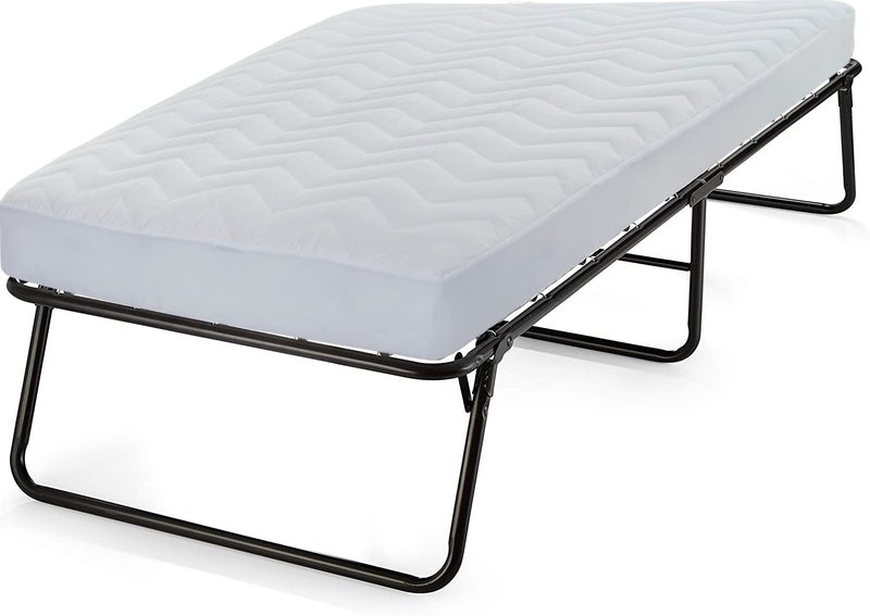 Waterguard Quilted Cotton Mattress Pad - Cot Size 33â€ - Soft, Comfortable, and Fluffy Mattress Pad - Waterproof Mattress Protector Stretched 13" for Snug Fit on Regular Sized Mattress - Image 1
