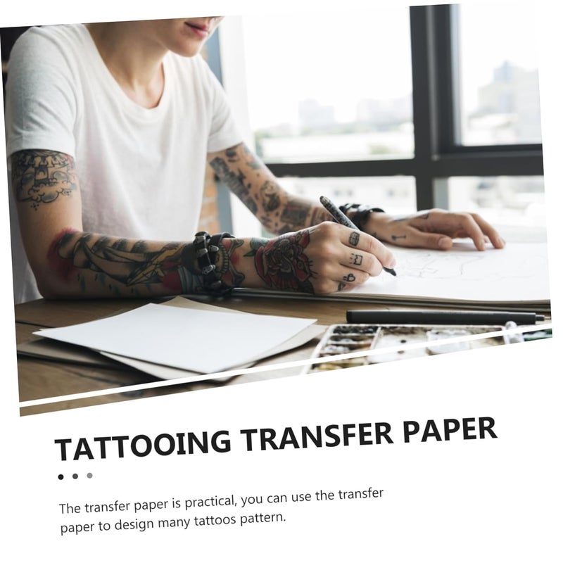15Sheets Portable Tattoo Transfer Premium Quality Stencil for Easy DIY Tattooing Safe and Reusable for Tracing and Transferring Designs - Image 4