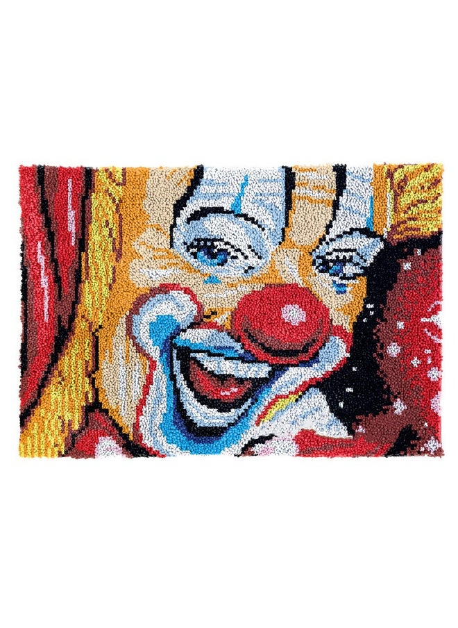 Loquat DIY Latch Hook Kits Rug Embroidery Carpet Set Crochet Pattern Needlework with Crochet Needlework Crafts Shaggy Latch Kits for Adults/Kids  - Image 1