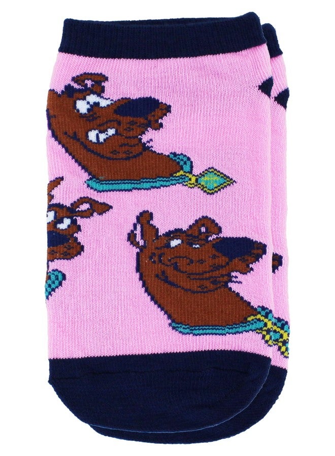 HYP Scooby-Doo Hearts Ladies Low-Cut Socks, 5-Pack, Shoe Size 4-10 - Image 5