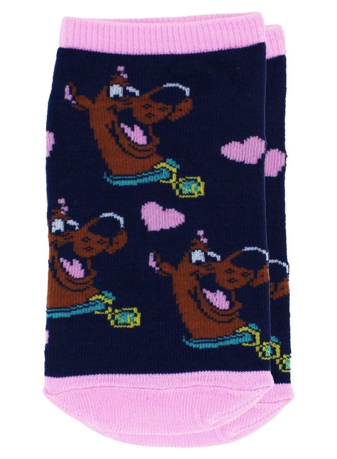 HYP Scooby-Doo Hearts Ladies Low-Cut Socks, 5-Pack, Shoe Size 4-10 - Image 3