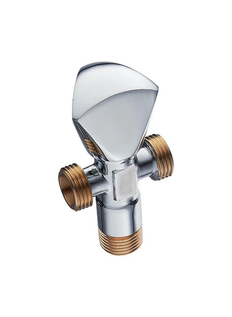 italo brass double angle valve