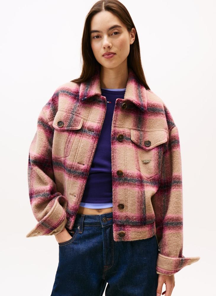 TOMMY JEANS Essential Biker Jacket - Image 1