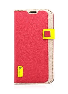 Wallet Case Cover With Stand For Samsung Galaxy Mega 5.8 I9150/ I9152 Red