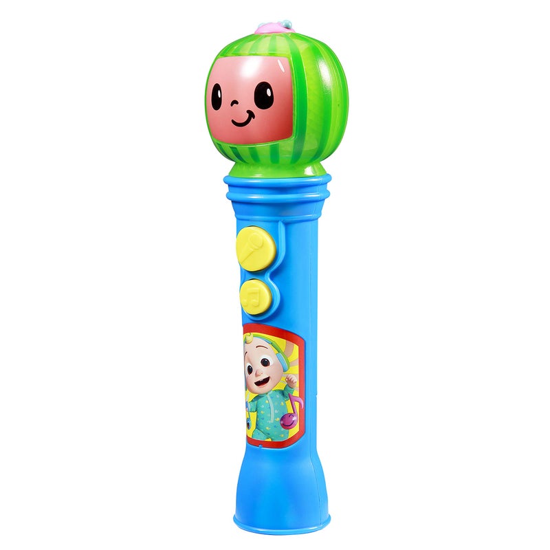 eKids Cocomelon Toy Microphone, Toy for Toddlers with Built-in Music, Designed for Fans of Cocomelon Toys - Image 2