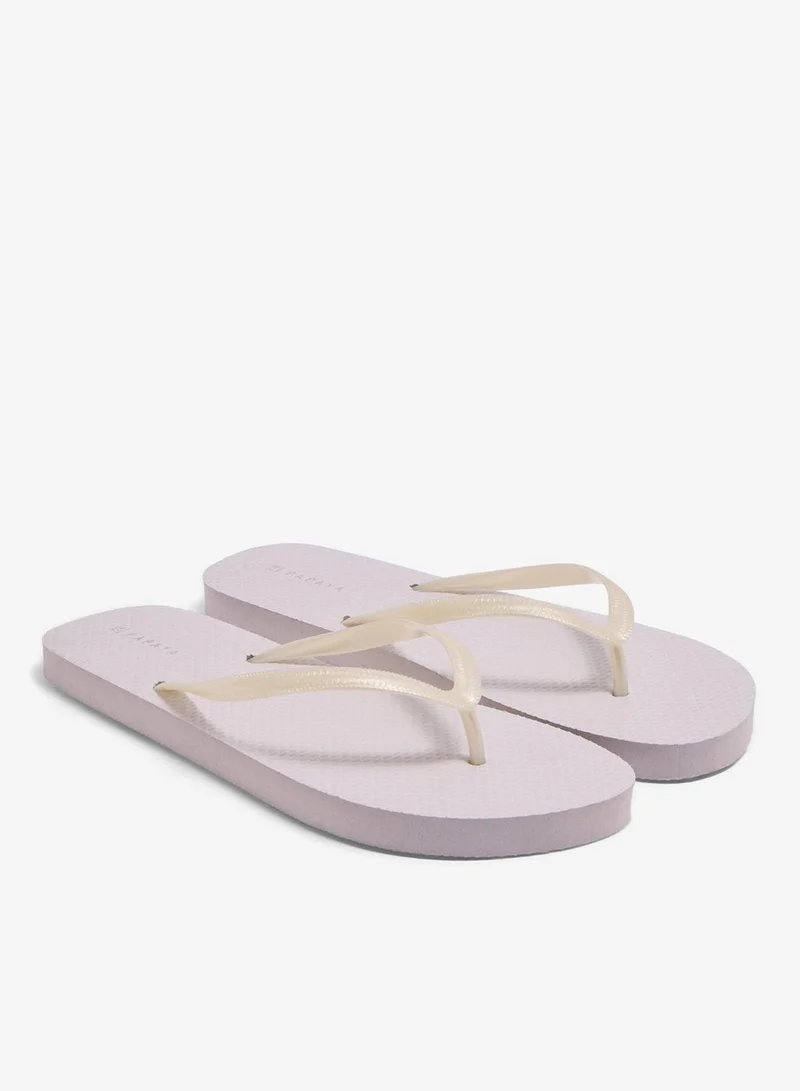 ماتلان White Flip Flops