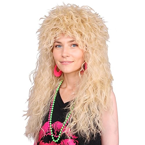 FantaLook Long Blonde Cosplay Wig for Women Halloween - Image 2