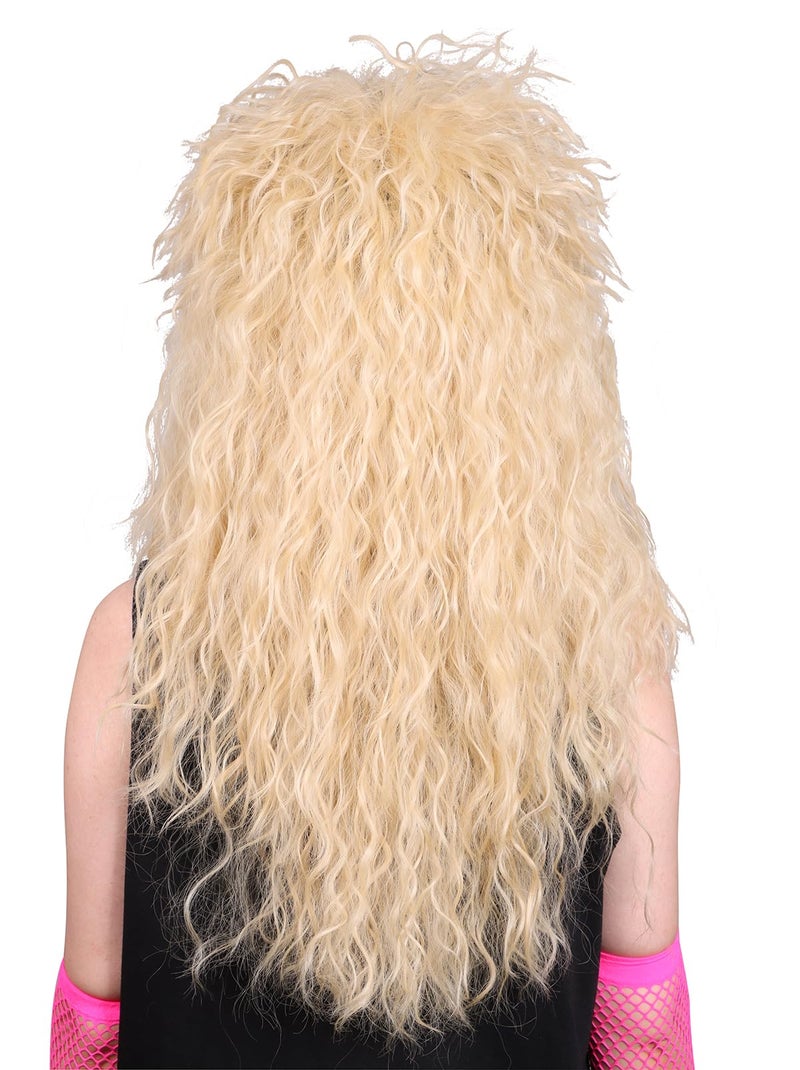 FantaLook Long Blonde Cosplay Wig for Women Halloween - Image 3