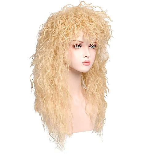 FantaLook Long Blonde Cosplay Wig for Women Halloween - Image 5