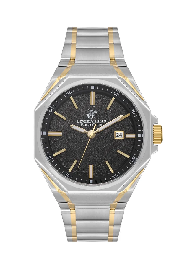 BEVERLY HILLS POLO CLUB BEVERLY HILLS POLO CLUB Men's Analog Black Dial Watch - BP3544X.250