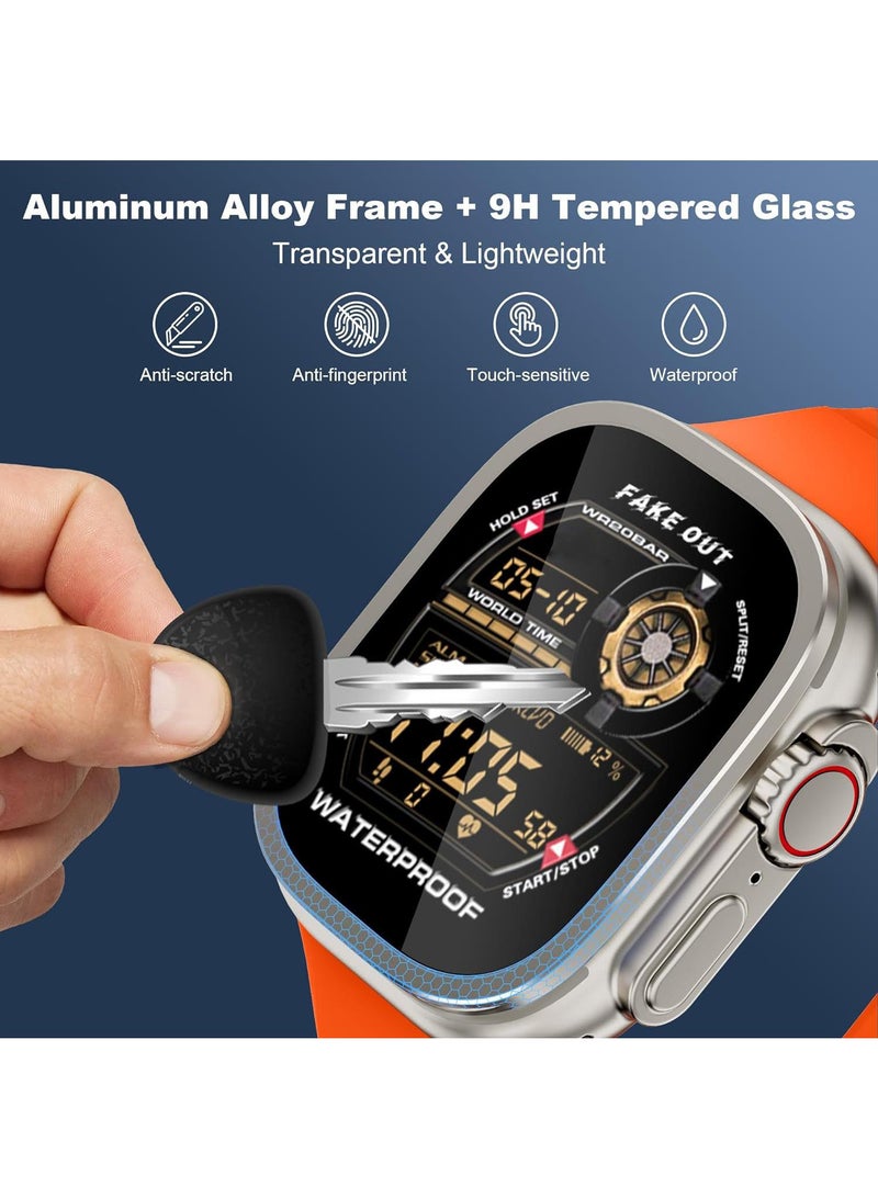 Y&D 2Piece For Iphone Watch Ultra 49mm Frame Protective Film - Image 4