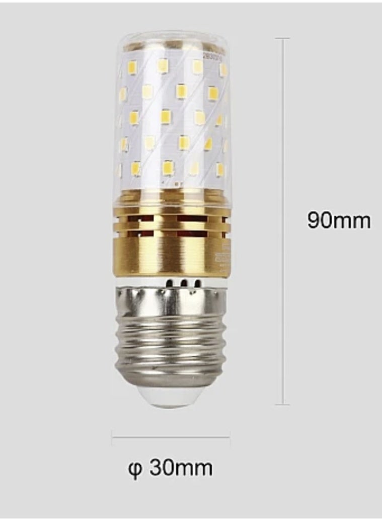 هامر لمبةالإضاءة شكل اسطواني بتصميم حديث وجميل اصفر 7 واط E14 - Image 3