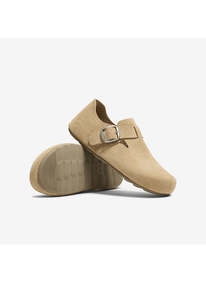 Basto 25 Autumn Birkenstock Style Fashion Retro Casual Women's Flats D3375cm5 Apricot Size 39 - Image 3