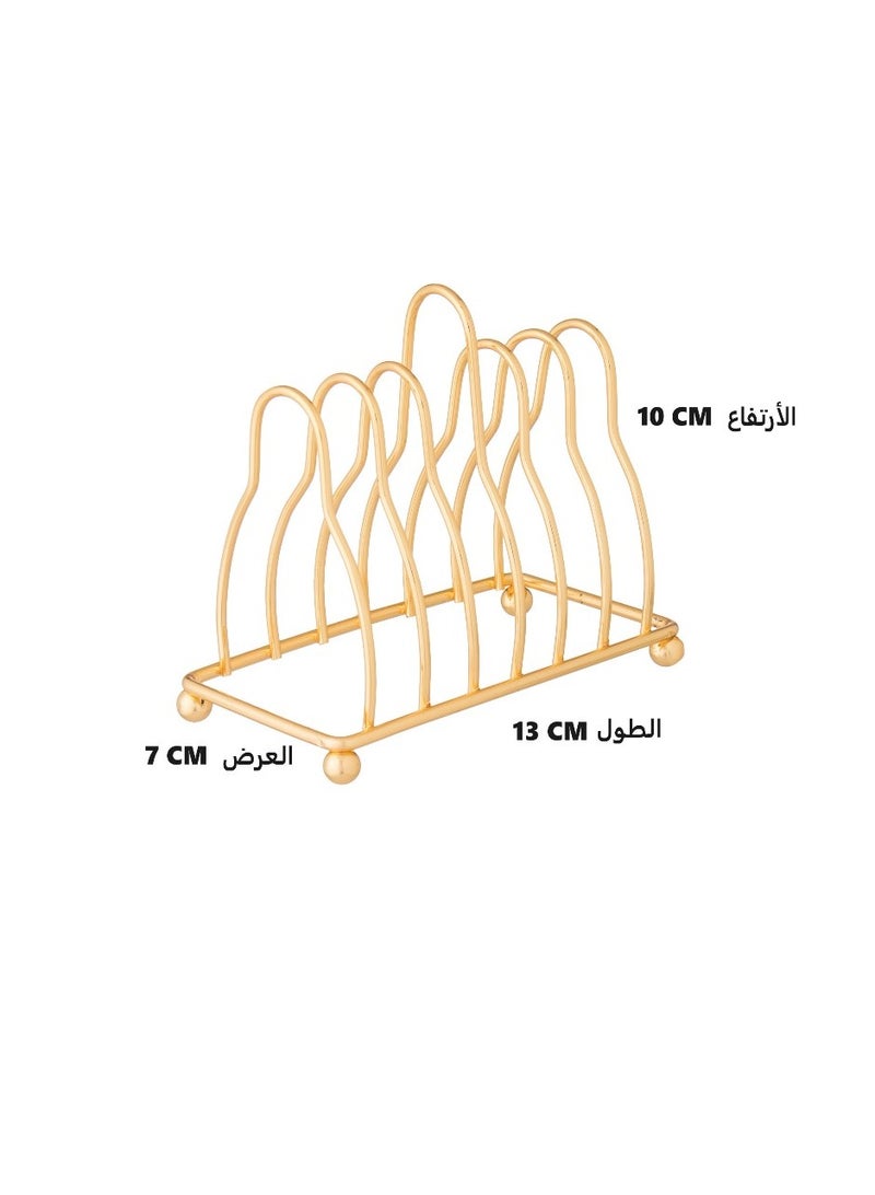 Dania Gold Napkin Holder  - Image 4