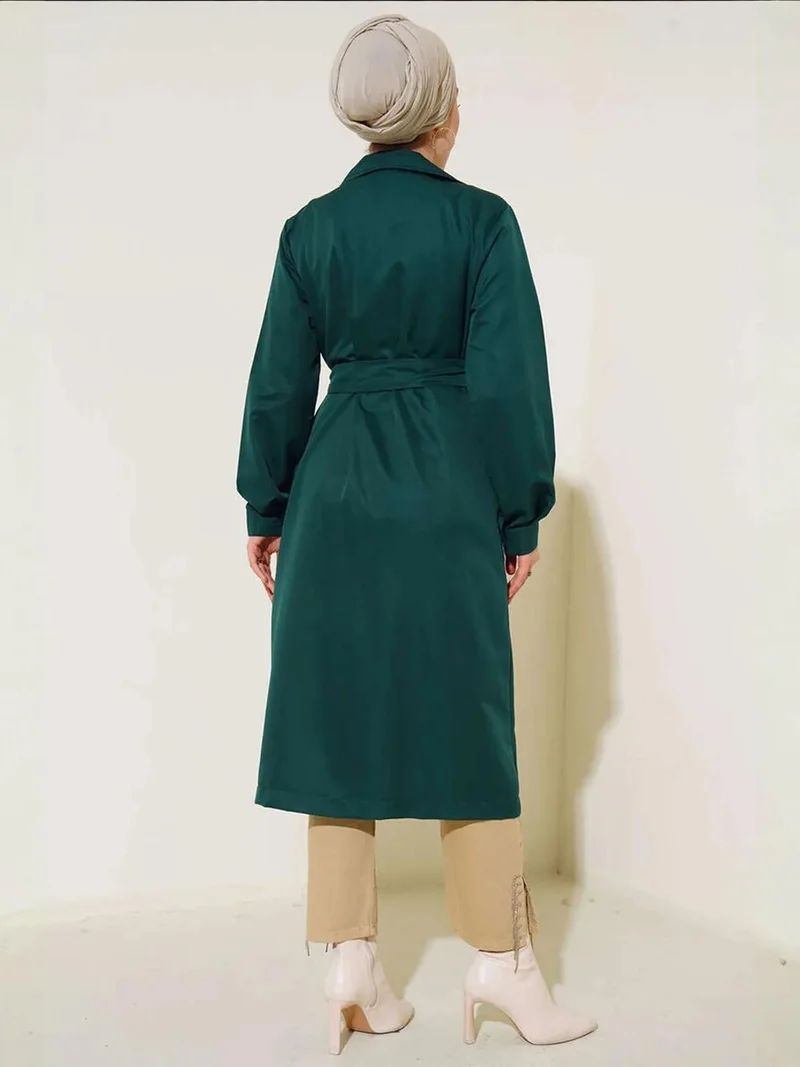 BIG DART BDART Double Breasted Long Trench Coat