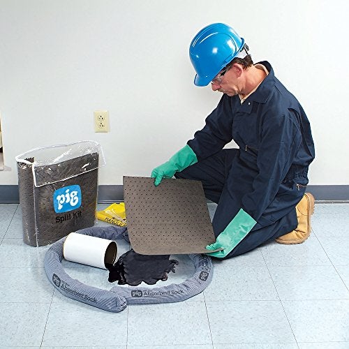 PIG Spill Kit in See-Thru Bag | Absorbs up to 5 Gallons | KIT274 - Image 2