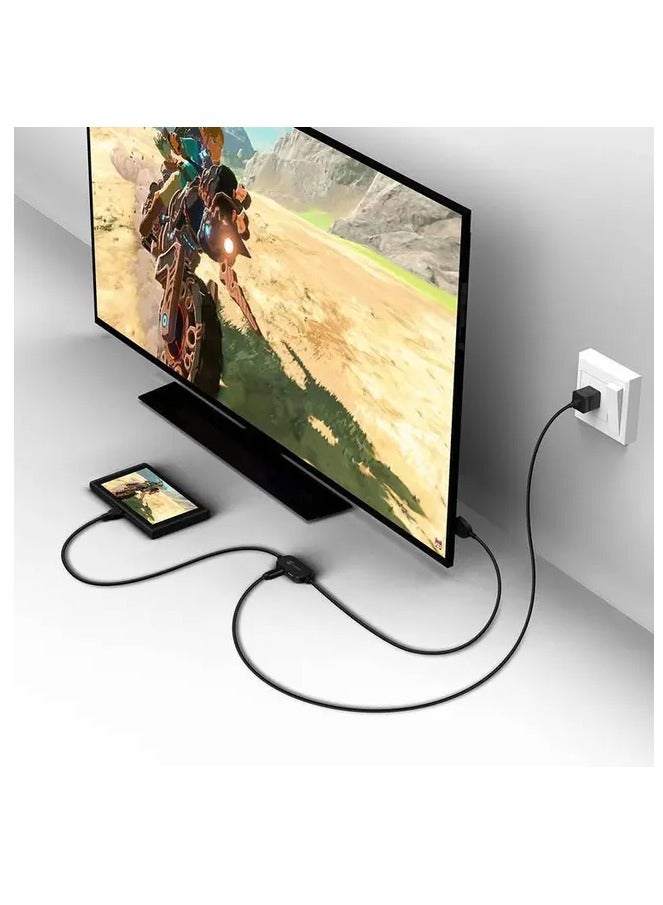 جيم سير كابل GTV120 USB-C إلى HDMI - أسود - Image 4
